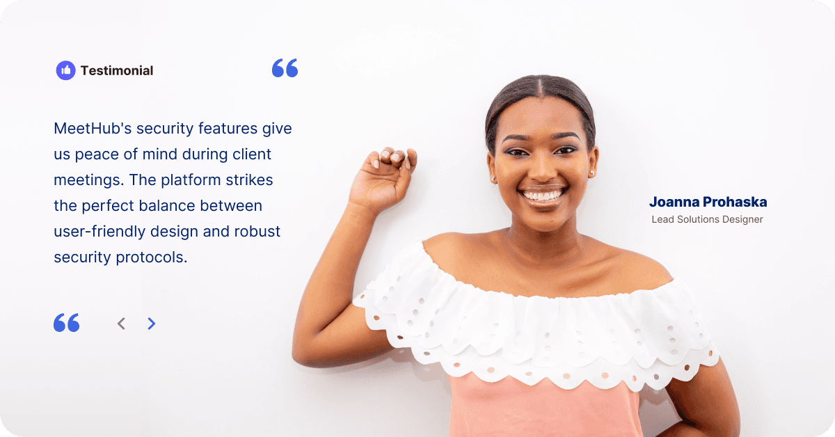 User testimonials